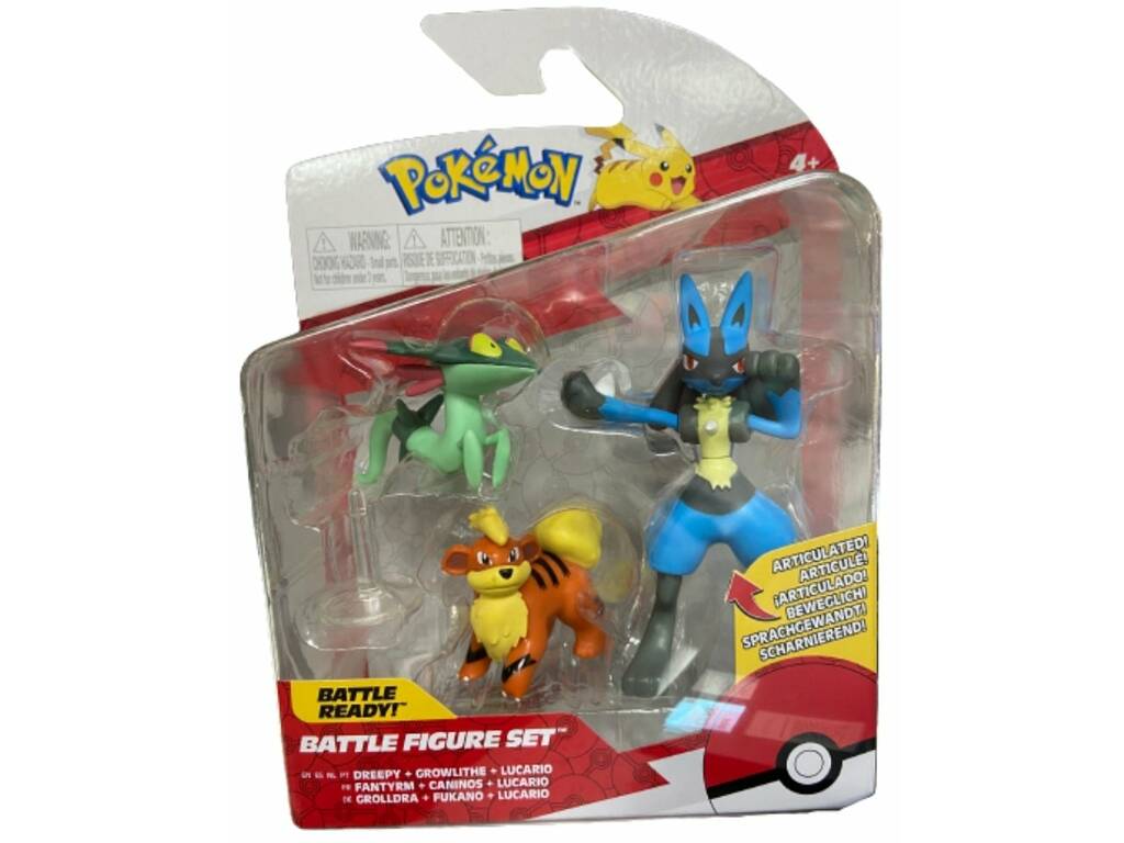 Pokémon Multipack 3 Figurines Bizak 63227225