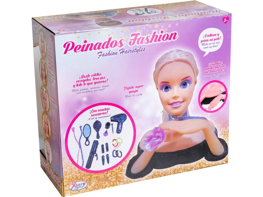 Busto Fashion con Accessori e Capelli Biondi