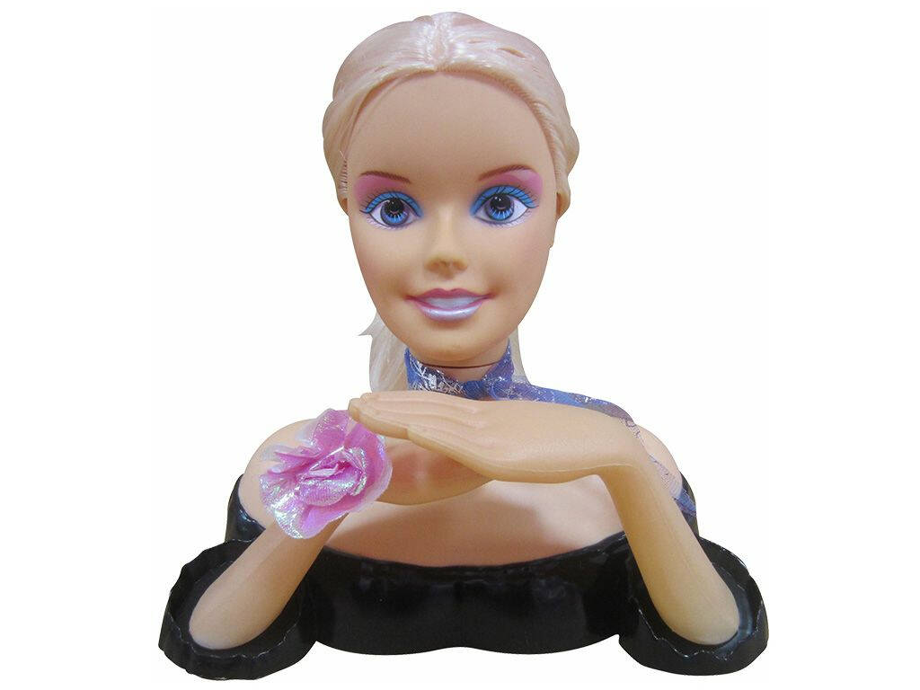 Busto Fashion con Accessori e Capelli Biondi