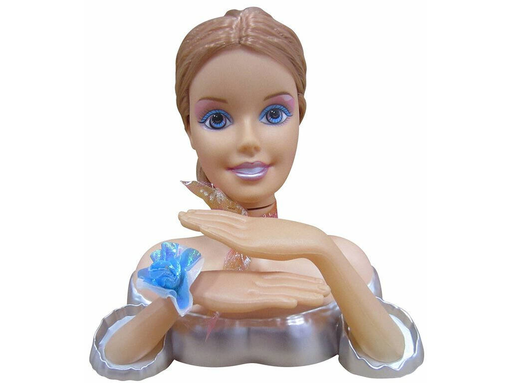 Busto Fashion con Accessori e Capelli Rossi