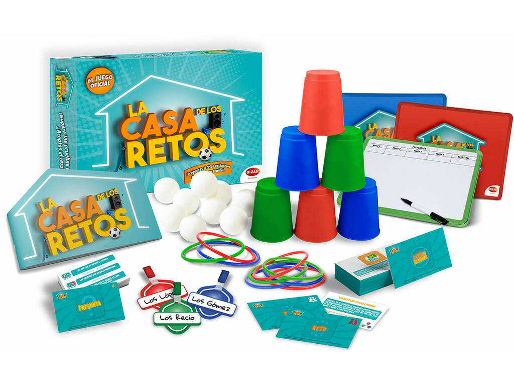 Juego La Casa De Los Retos Bizak 35001923