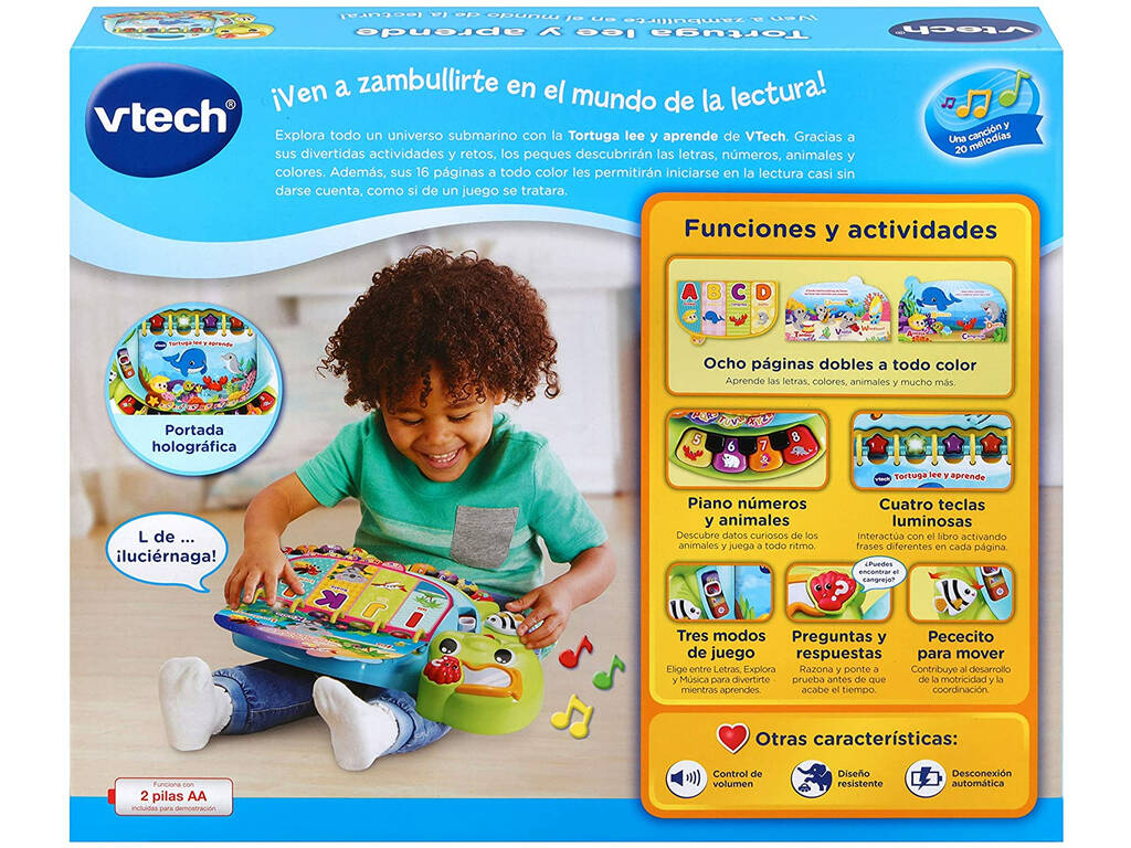 Tartaruga Lê e Aprende Vtech 533422