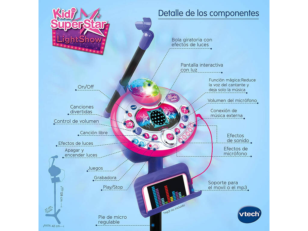 Kidi Super Star Light Show Vtech 165822