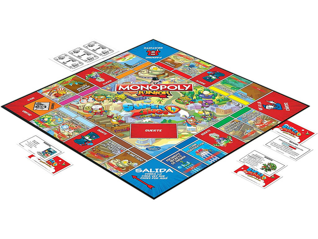 Monopoly Junior Superzings Eleven Force 40563