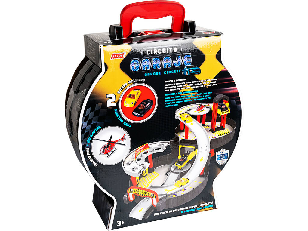 Ruota Circuito Garage con 3 Veicoli