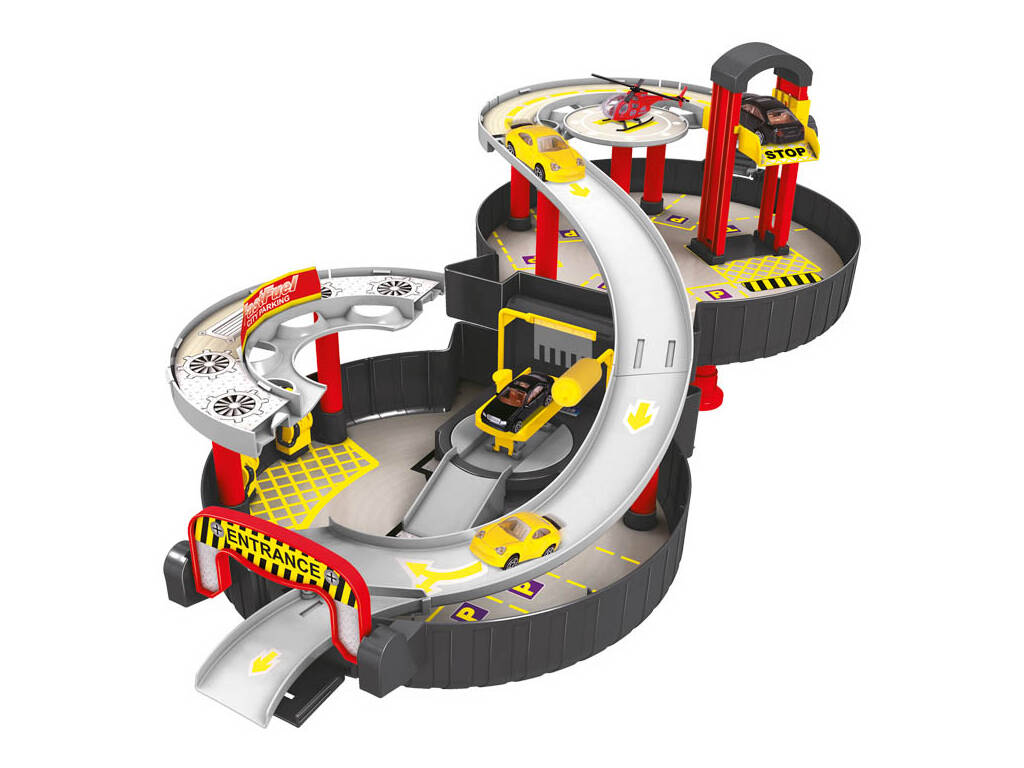 Ruota Circuito Garage con 3 Veicoli
