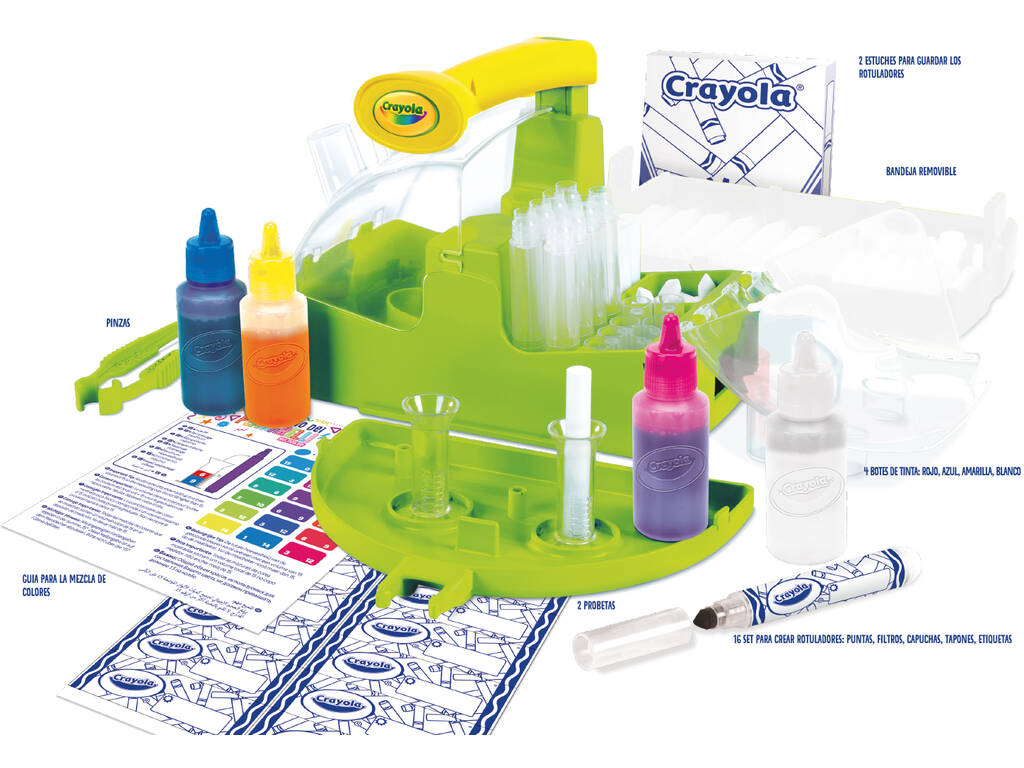 Laboratorio di Pennarelli Multicolore Crayola 25-5961
