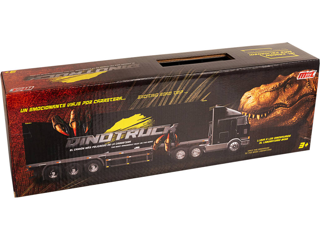 Camión Dinotruck con 6 Dinosaurios