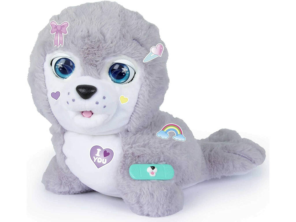 Peluche Silver Marine Mission IMC Toys 96164