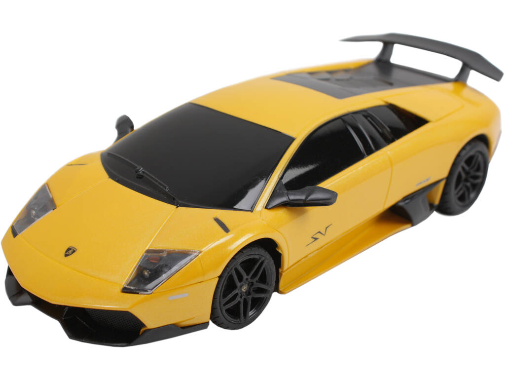 Radio Comando 1:24 Lamborghini Murcielago 670-4 SV Giallo