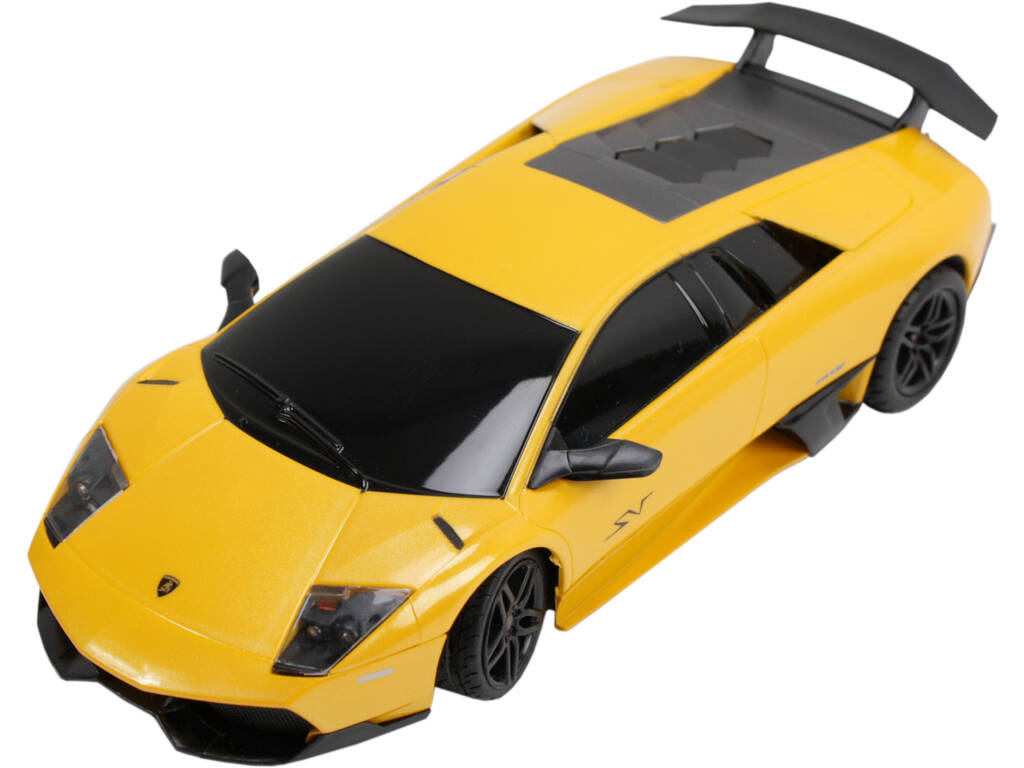 Radio Comando 1:24 Lamborghini Murcielago 670-4 SV Giallo