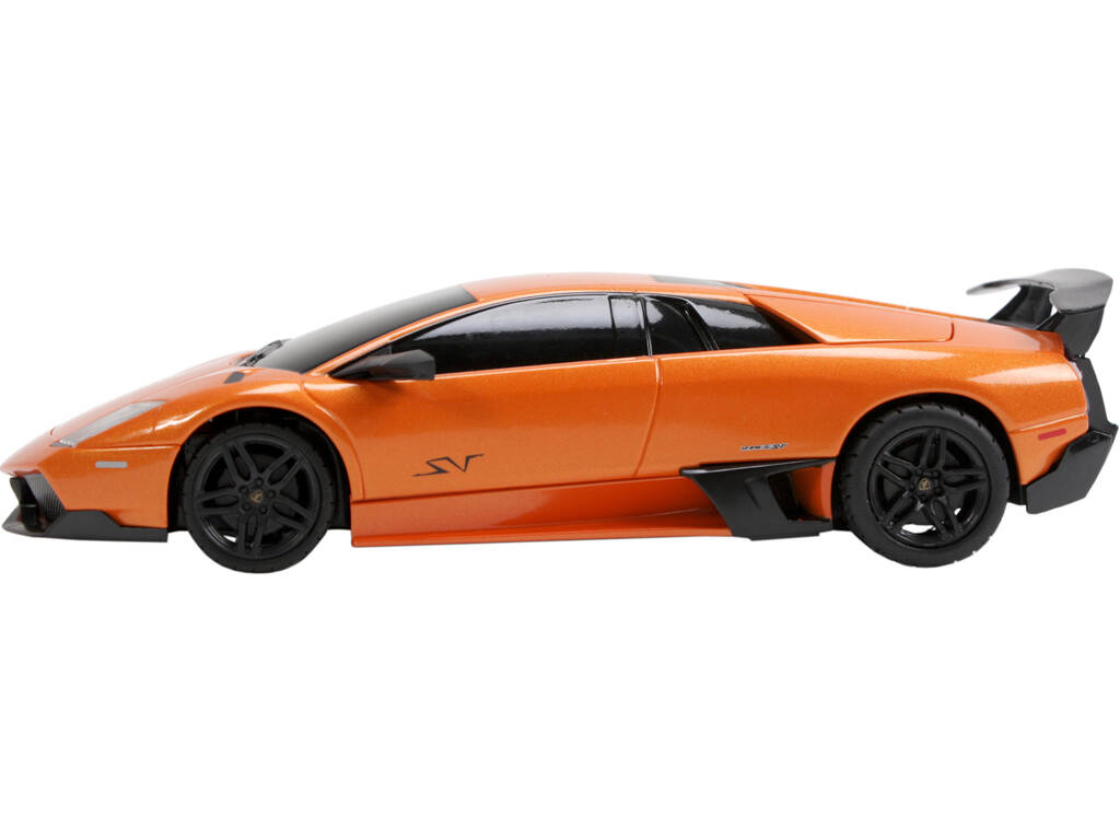 Télécommande 1:24 Lamborghini Chauve-souris 670-4 SV Orange