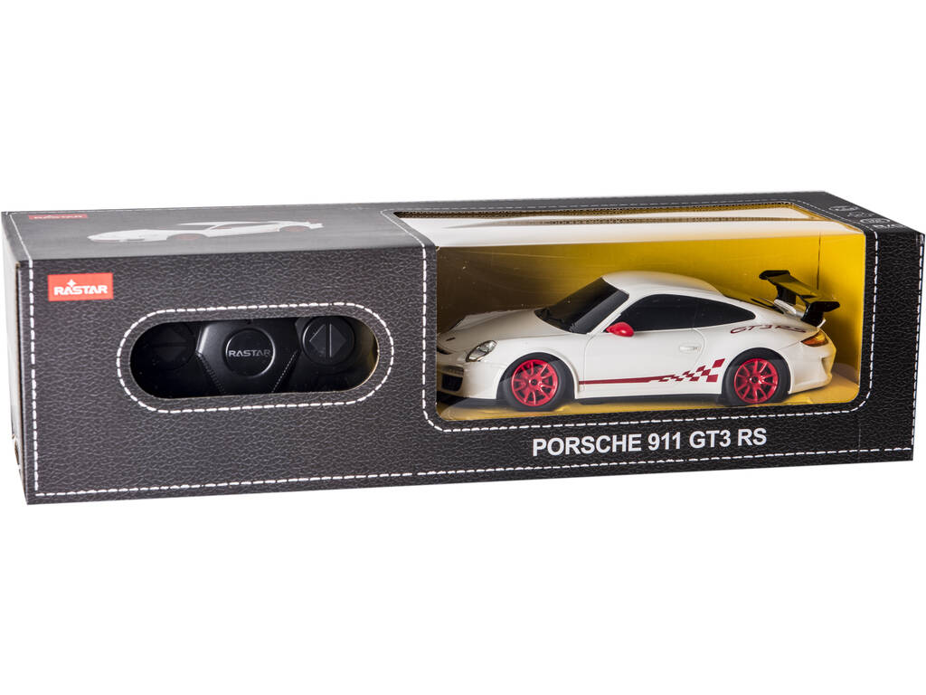 Télécomande 1:24 Porsche Gt3 RR en Blanc