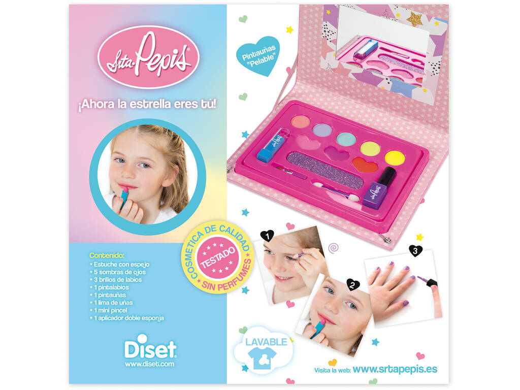 Trousse de Maquillage De La Mademoiselle Pepis de Diset 49244