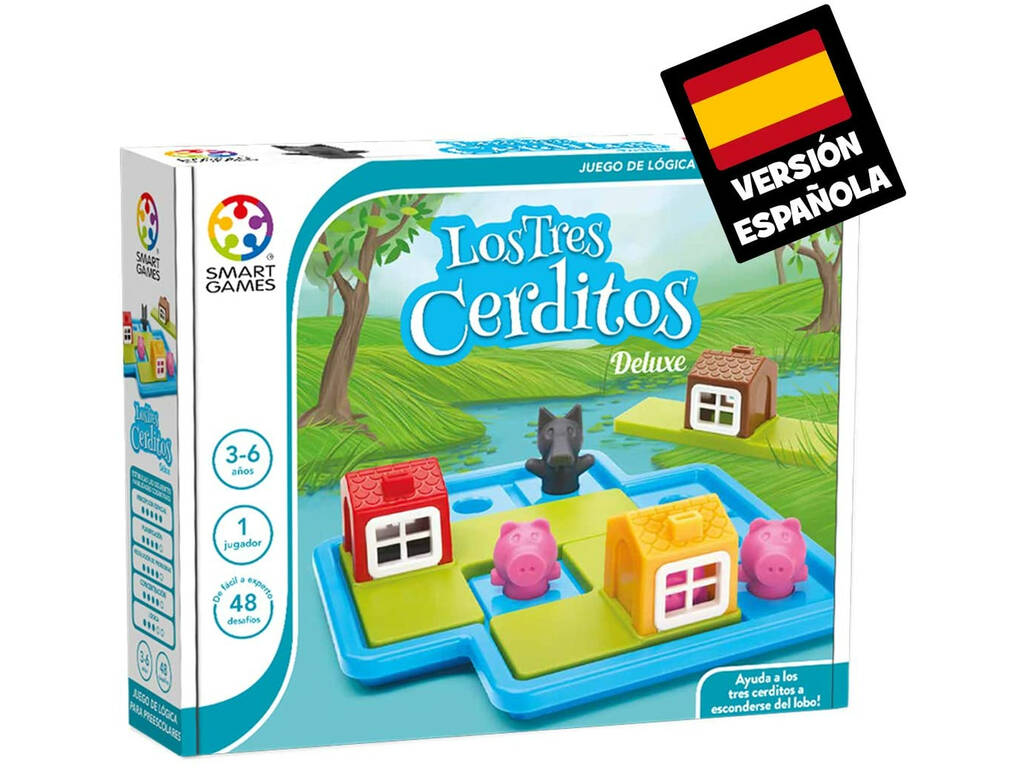 I Tre Porcellini Deluxe Lúdilo SG023ES