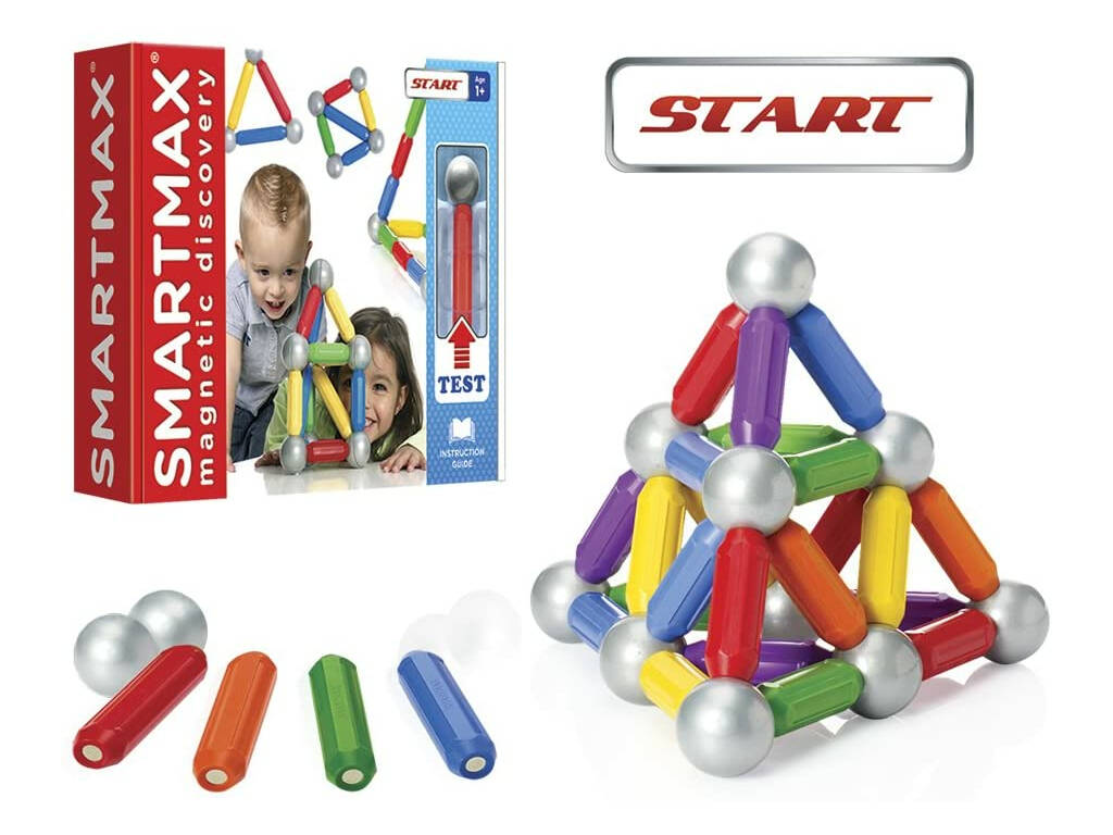 Gioco Smartmax Start 23 Pezzi Magnetici Lúdilo SMX309