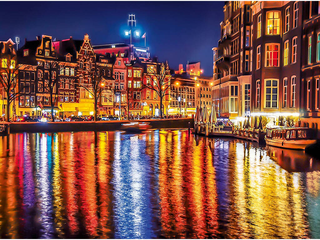 Puzzle 500 Amsterdão Clementoni 35037