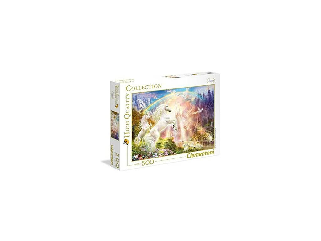Puzzle 500 Coucher de Soleil Licorne Clementoni 35054