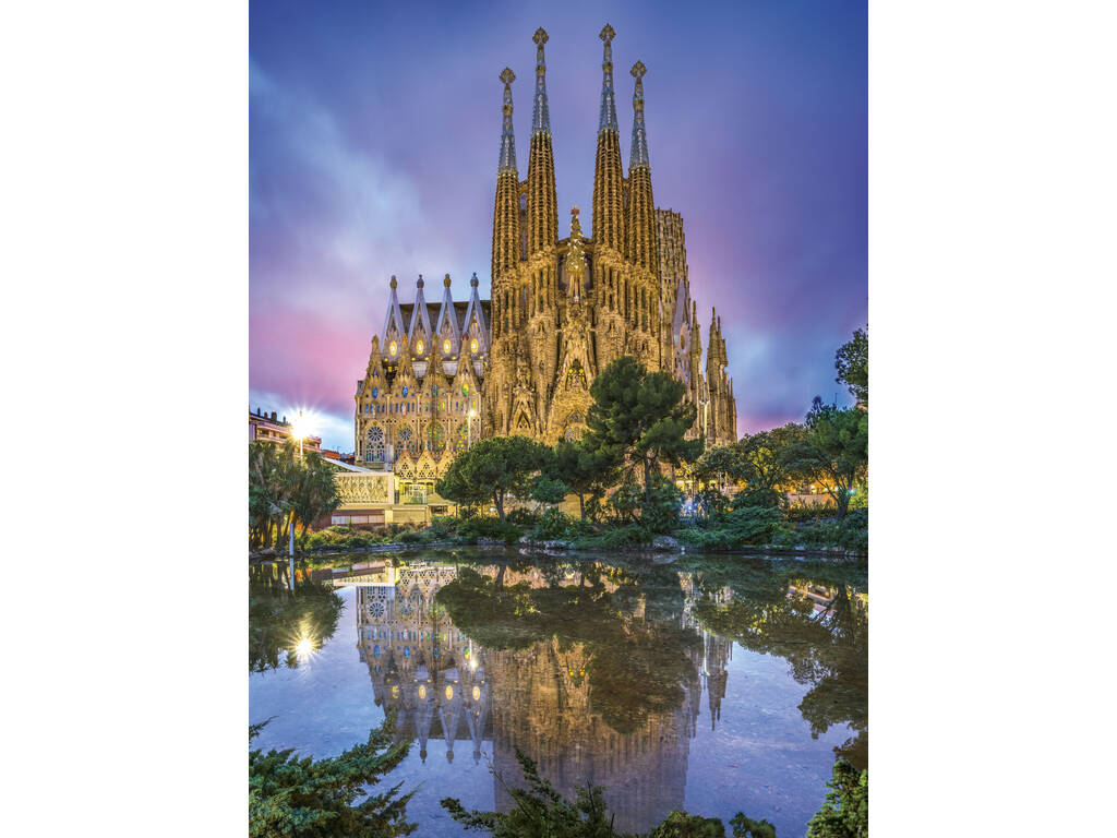 Puzzle 500 Barcelona Clementoni 35062
