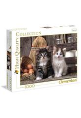 Puzzle 1.000 Kätzchen Clementoni 39340