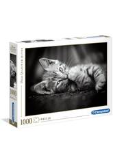 Casse-tête 1000 Chaton Clementoni 39422