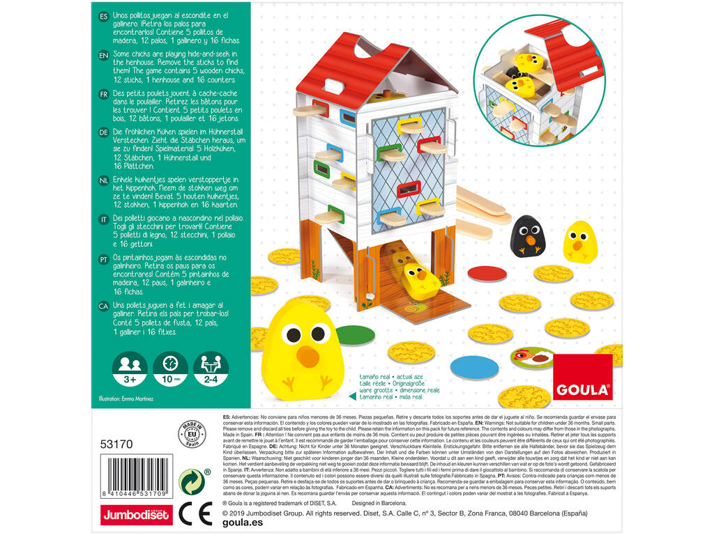 Happy Chickens Diset 53170
