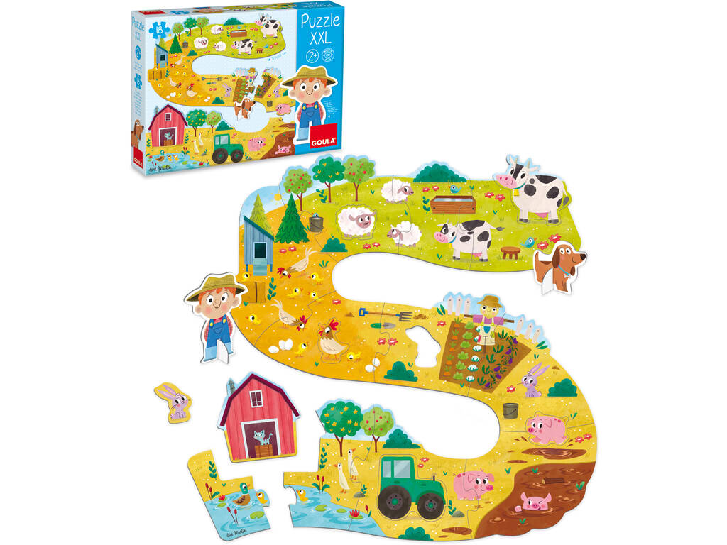 Puzzle XXL Farm Diset 53176