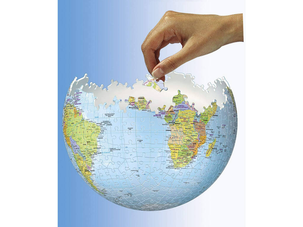 Puzzle 3D Mondo 540 Pezzi Ravensburger 12436