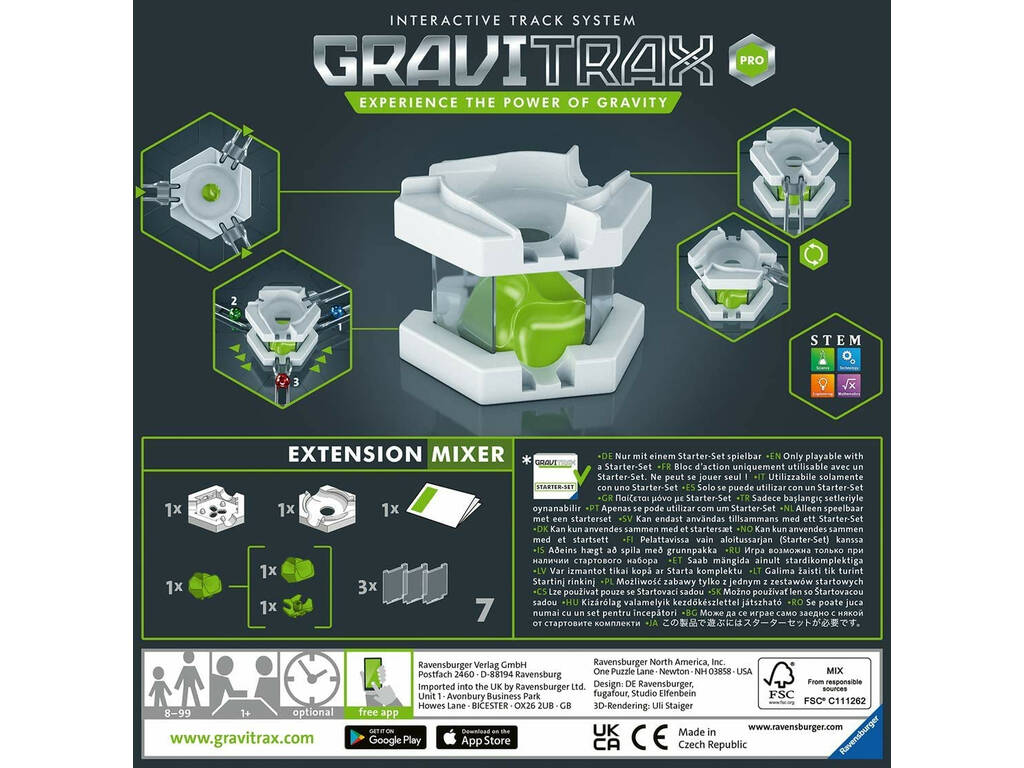 Gravitrax Espansione Pro Mixer Ravensburger 26175