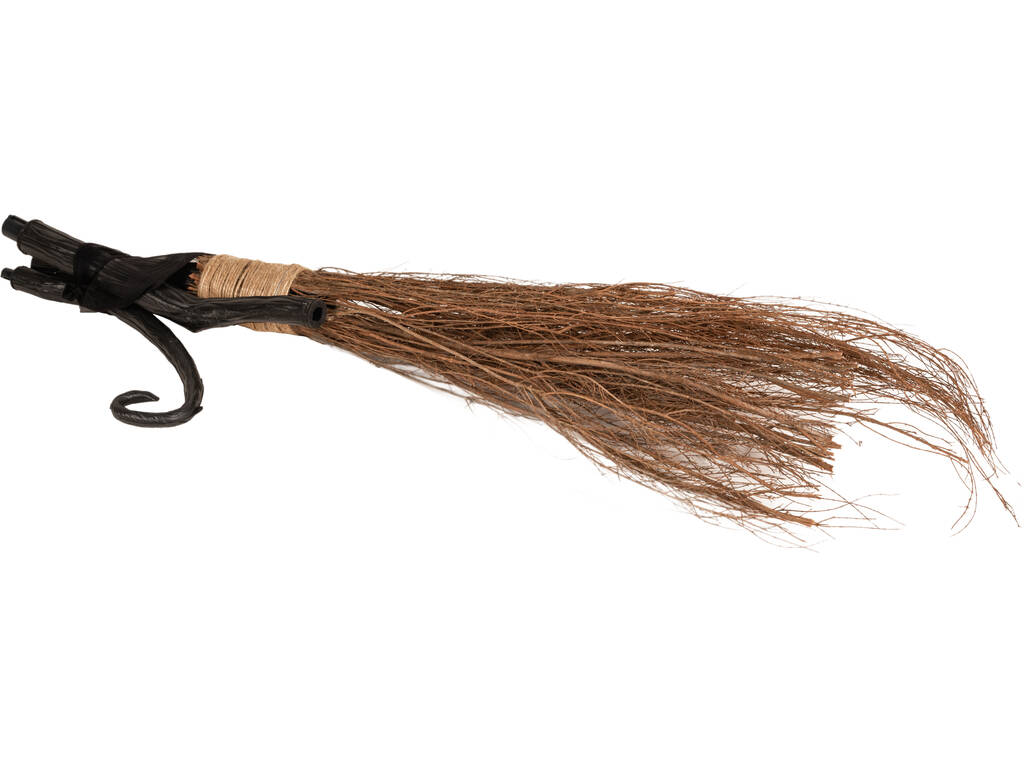 Balai de Sorcière de couleur Noire et Brune