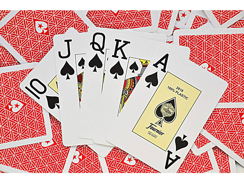 Jer de Cartes Poker EPT 100% Plástique Fournier 1040724