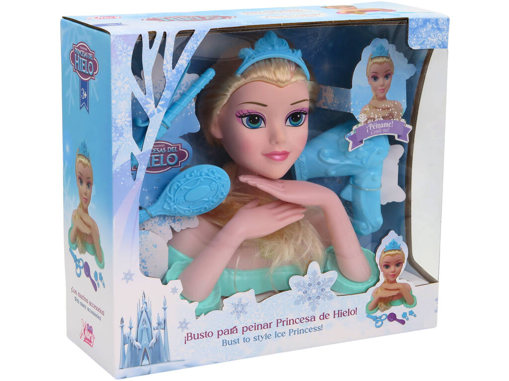 Busto Princesa del Hielo con Manos y Accesorios