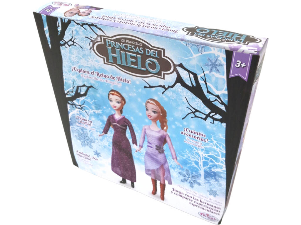Principesse del Ghiaccio Set Due Bambole e Accessori