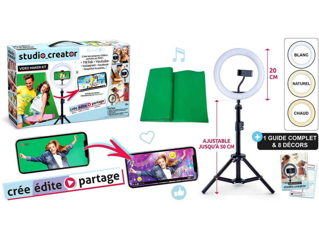 Studio Creator Video Maker Kit Canal Toys INF001