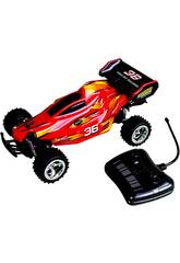 Comando 29 cm. Buggy Factor Teledirigido Vermelho