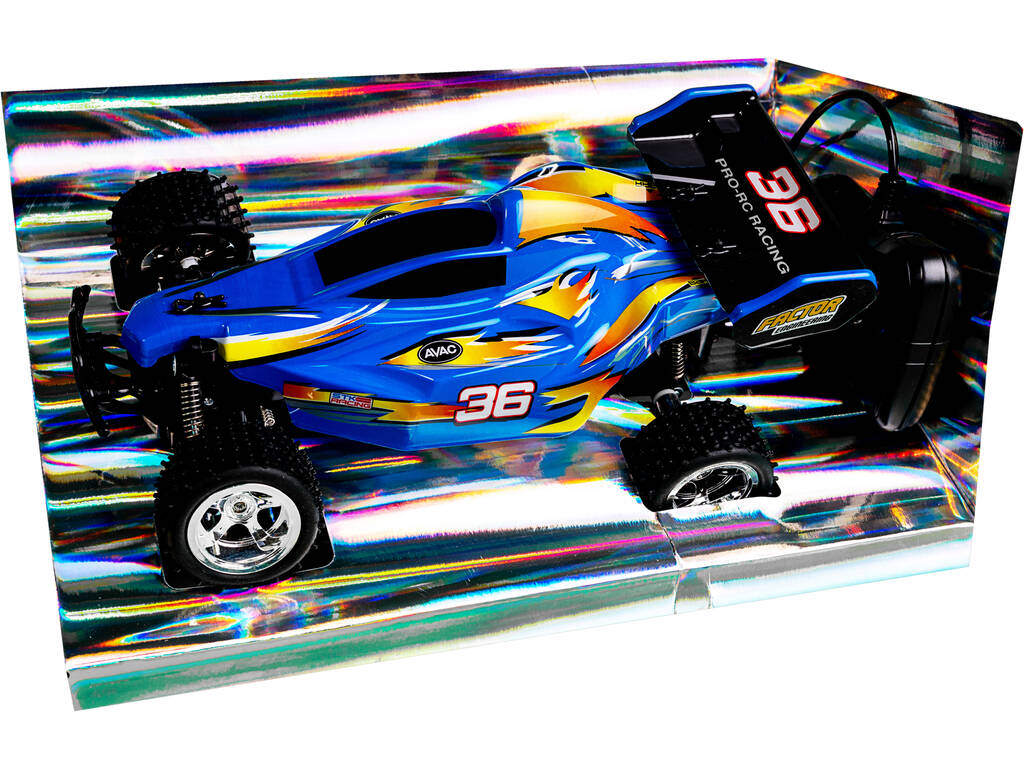 Radio Comando 29 cm. Buggy Fattore Telecomandato Blu