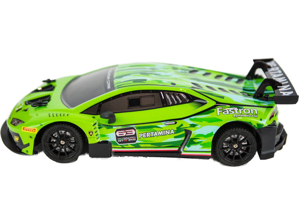 Carro Comando 1:16 Lamborghini Furacão GT3 Verde