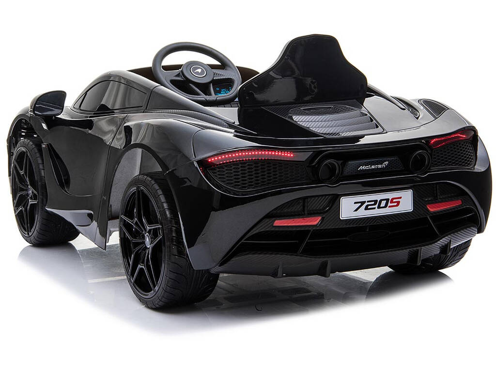 Auto Batteria McLaren 720S 12 v. Radio Comando Nero