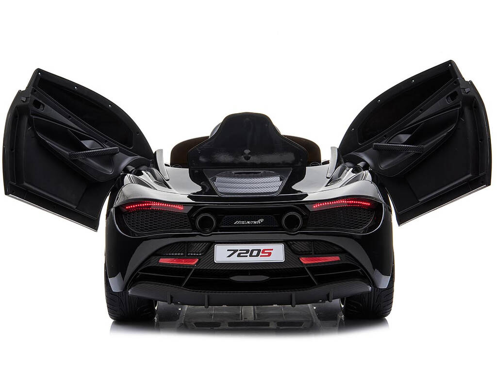 Auto Batteria McLaren 720S 12 v. Radio Comando Nero
