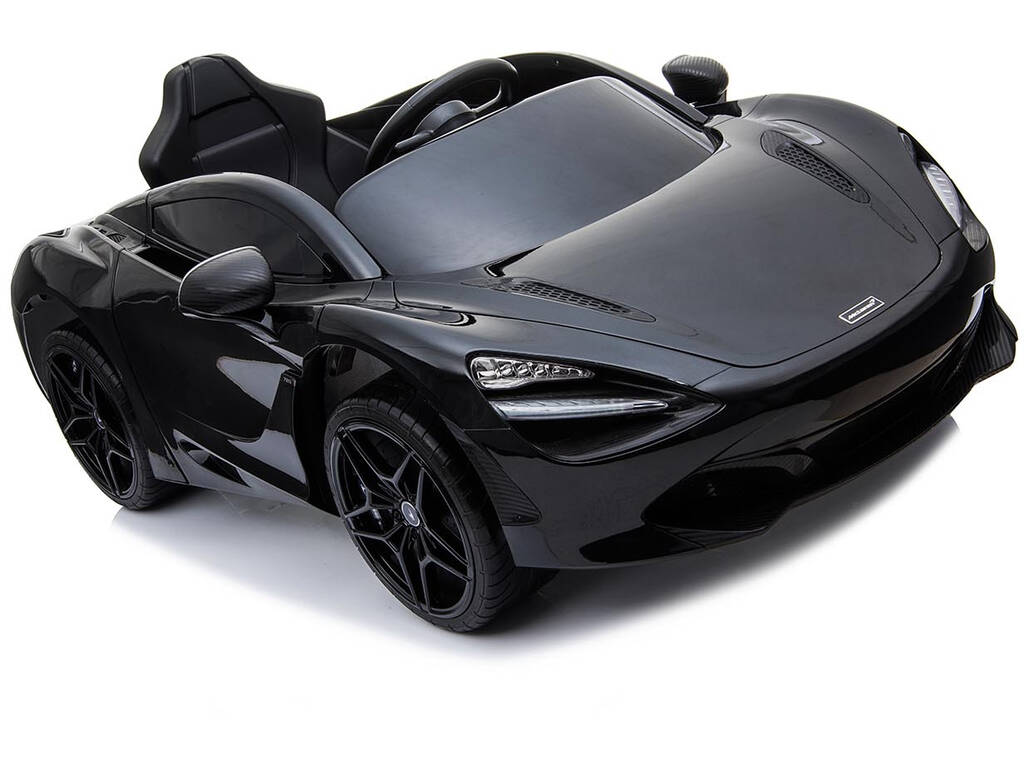 Auto Batteria McLaren 720S 12 v. Radio Comando Nero