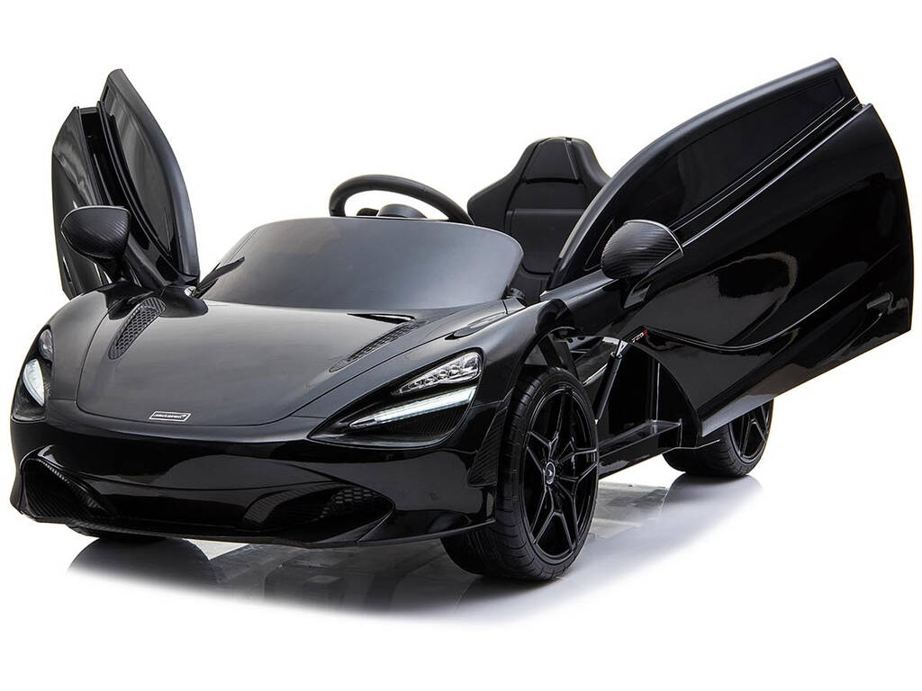 Auto Batteria McLaren 720S 12 v. Radio Comando Nero