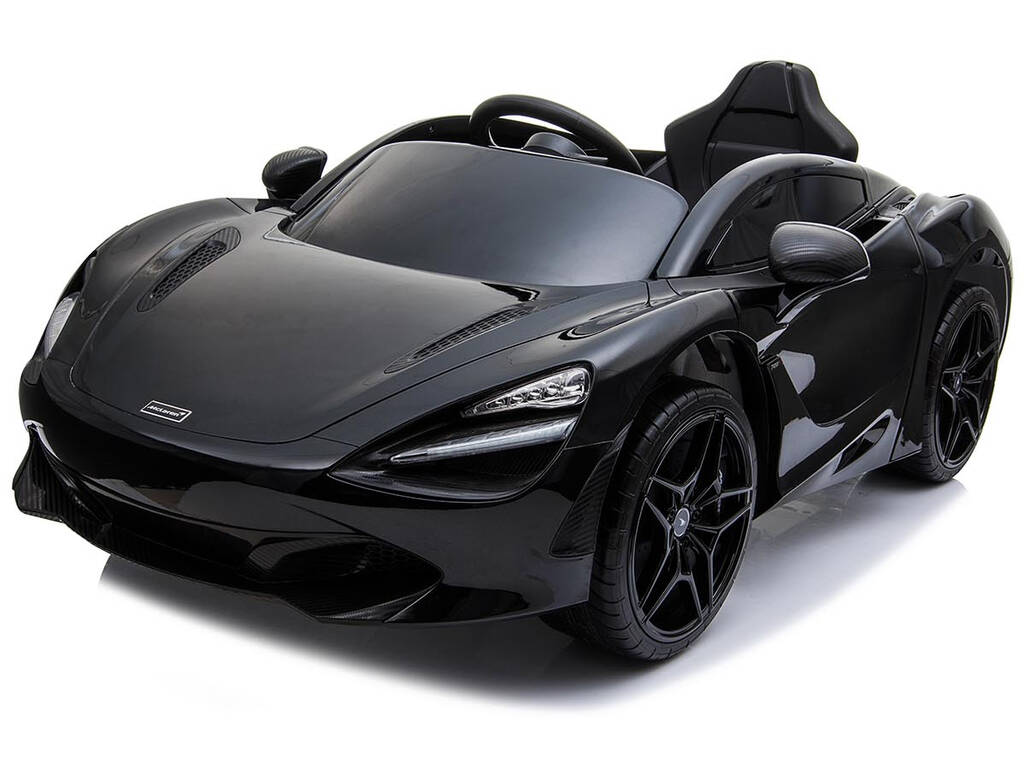 Auto Batteria McLaren 720S 12 v. Radio Comando Nero