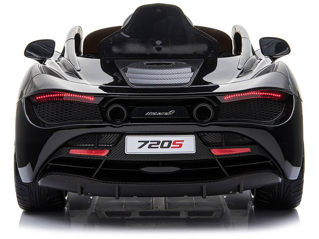 Auto Batteria McLaren 720S 12 v. Radio Comando Nero