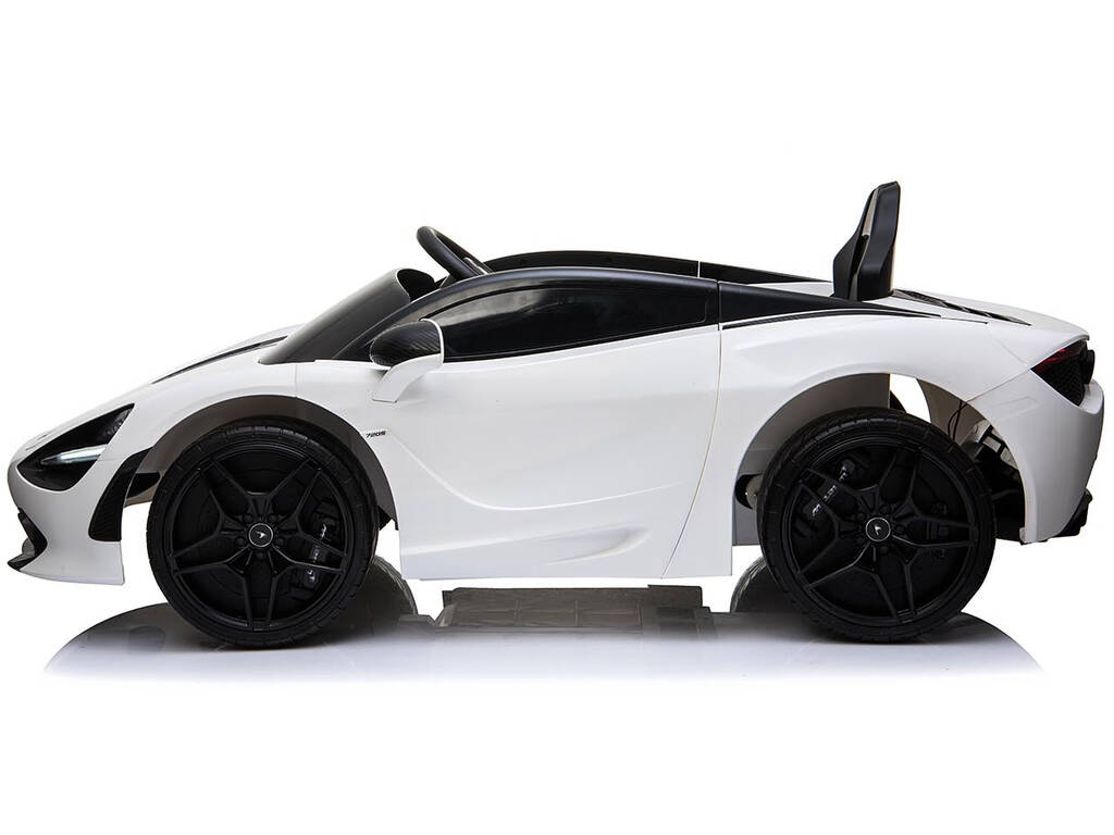 Auto Batteria McLaren 720S 12 v. Radio Comando Bianco