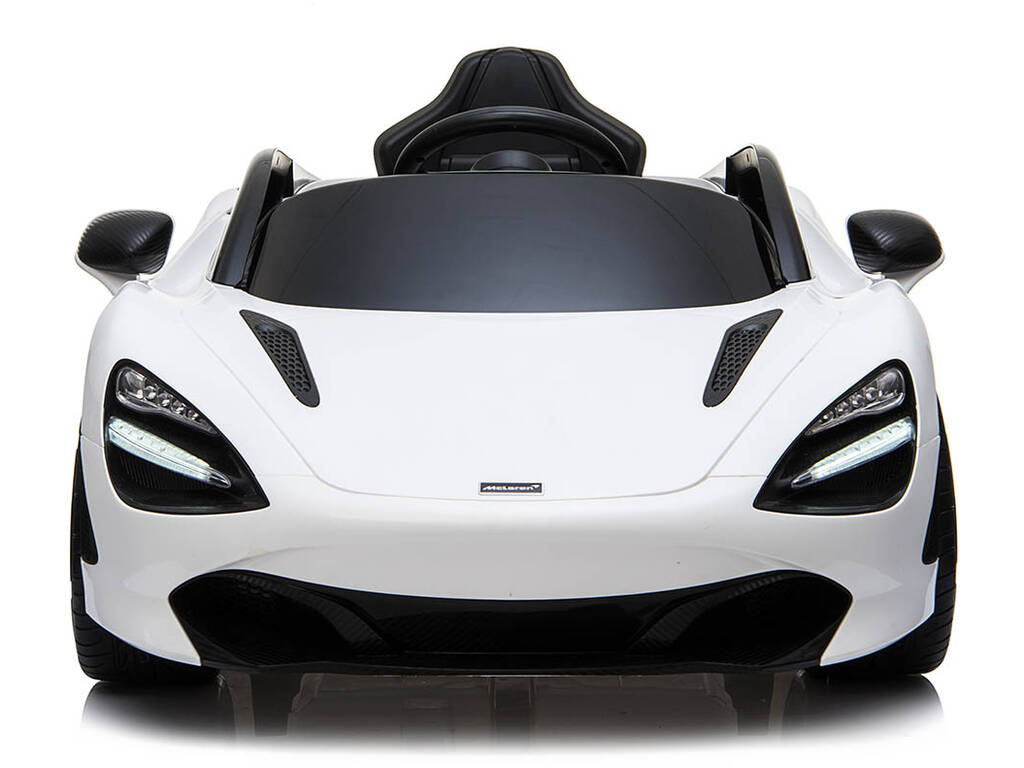 Auto Batteria McLaren 720S 12 v. Radio Comando Bianco