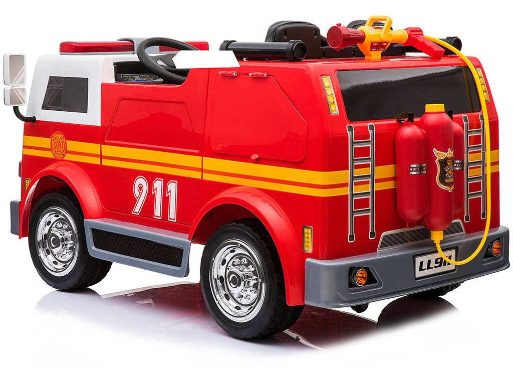 Camion Batteria Pompieri12v. Radio Comando 