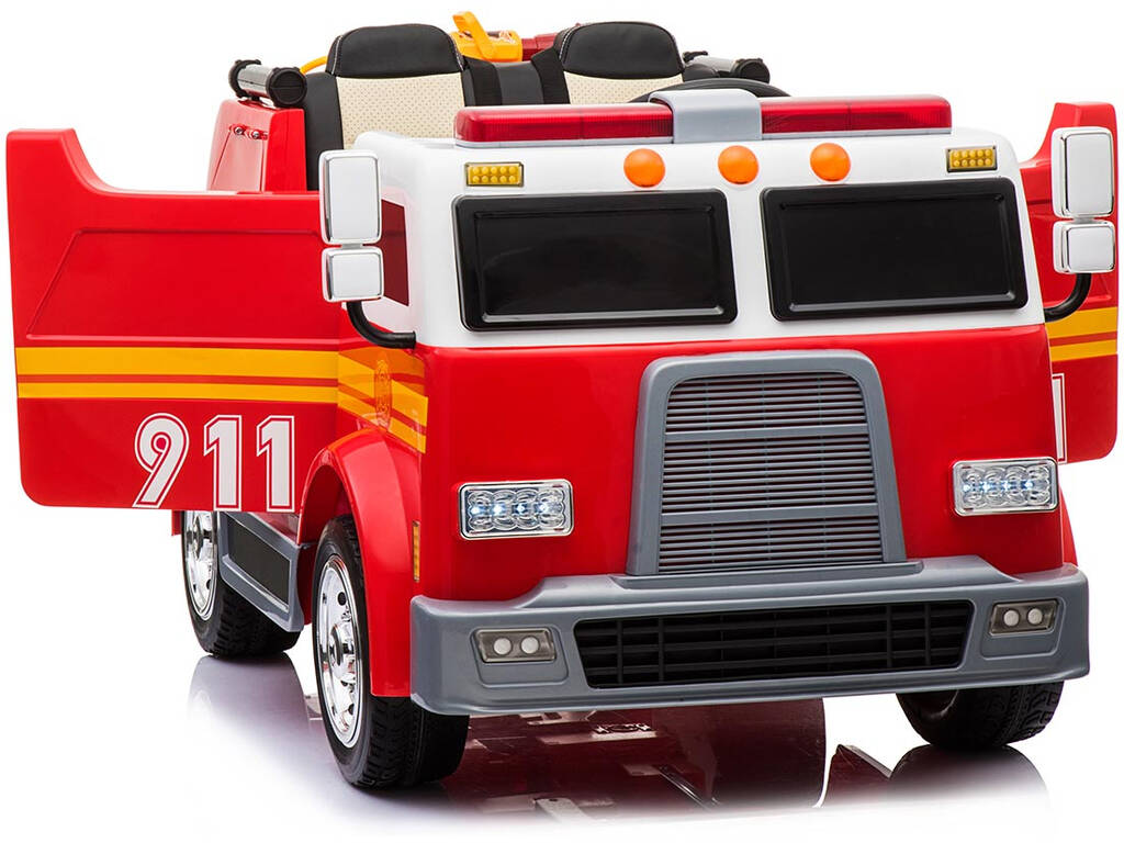 Camion Batteria Pompieri12v. Radio Comando 