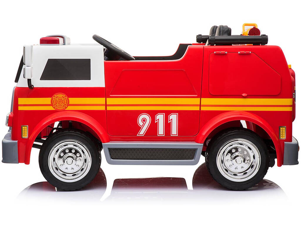 Camion Batteria Pompieri12v. Radio Comando 