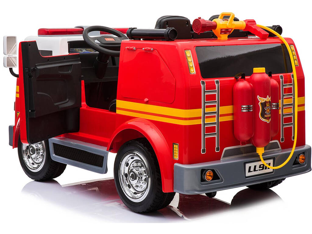 Camion Batteria Pompieri12v. Radio Comando 
