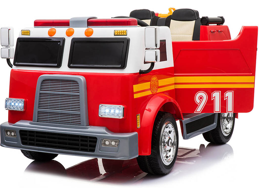 Camion Batteria Pompieri12v. Radio Comando 
